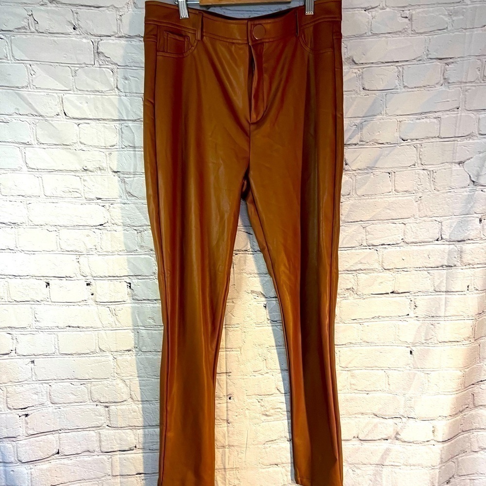 SHINESTAR Brown Skinny Jean Pants
